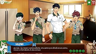 Game: Friends Camp, try one's luck 46 - Obstruction (Russian voiceover)